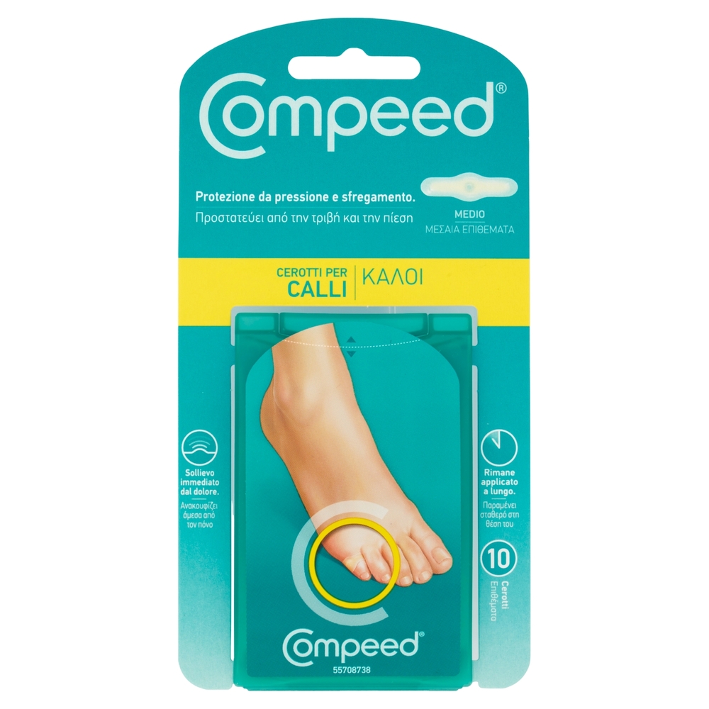 Compeed Cerotti per Calli Medio 10 pz